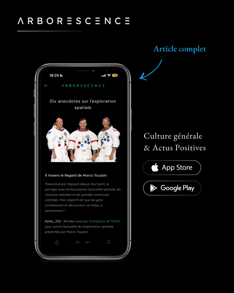 10 anecdotes sur l'exploration spatiale